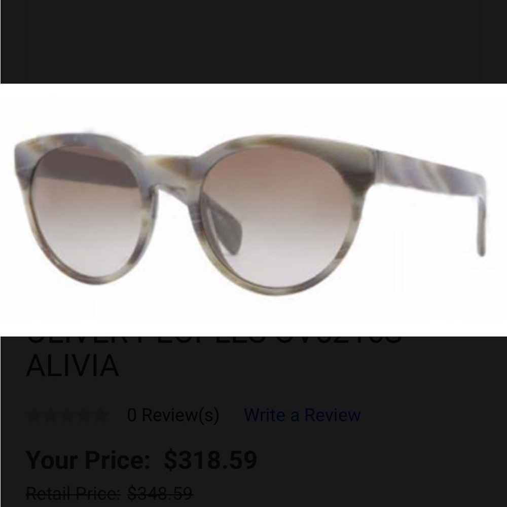 Oliver Peoples Alivia Sunglasses - Gray Gradient
